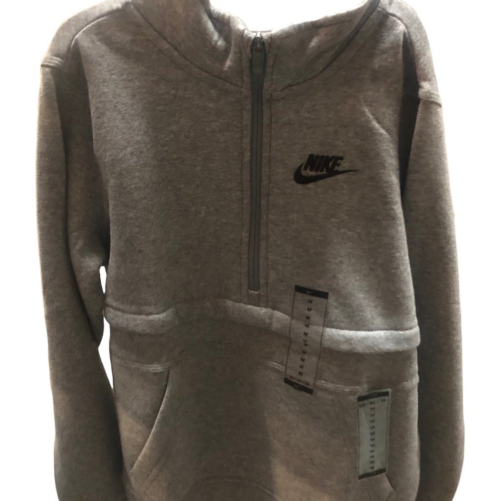 Nike Grey  Pullover Sweatshirt
